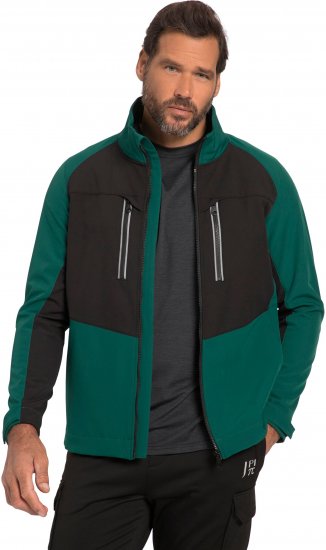 JP1880 Jay-PI Flexnamic Softshell Jacket Bottle Green - Abbigliamento sportivo & Outdoor - Abbigliamento Sportivo Uomo Taglie Forti