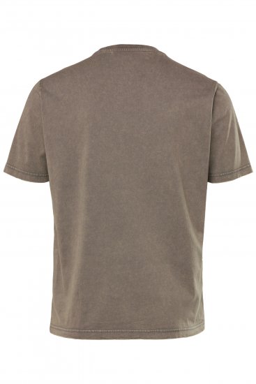 JP1880 Comfortable Fit Vintage Look T-Shirt Ash Gray - Magliette - Magliette Uomo Taglie Forti
