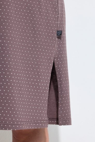Ulla Popken 819289 Camicia da notte a maniche corte confezione da 2 Marrone - Camicie da notte - 