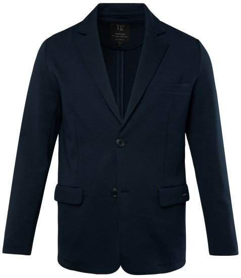 JP1880 New York Flexnamic Blazer in jersey con tasche a pattina Blu scuro - Abiti - Abiti da Uomo Taglie Forti