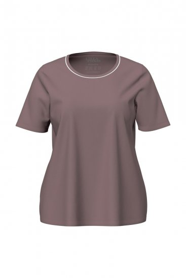 Ulla Popken 821244 Pigiama a pois Marrone - Pigiami/Loungewear - 