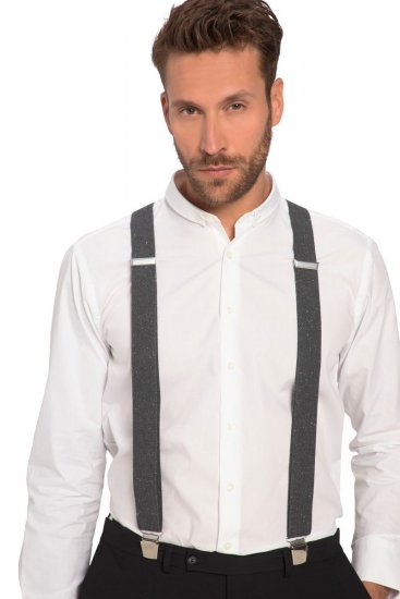 JP1880 822821 Bretelle Nero - Bretelle - 