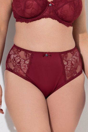 Ulla Popken 822864 Slip con pizzo Lilla - Slip - 
