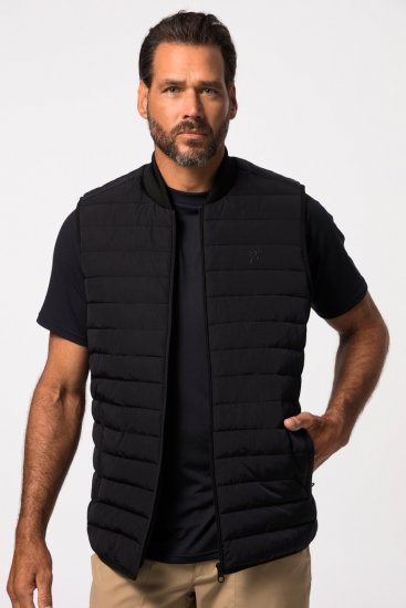 JP1880 Guilted College Collar Golf Vest Dark Navy - Abbigliamento sportivo & Outdoor - Abbigliamento Sportivo Uomo Taglie Forti
