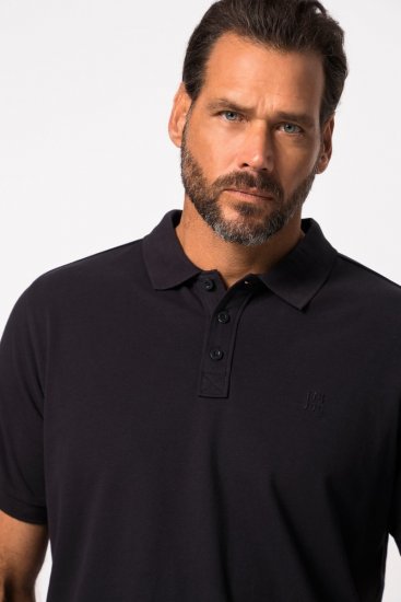JP1880 Jay-Pi Flexnamic Pique Golf Polo Shirt Dark Navy - Abbigliamento sportivo & Outdoor - Abbigliamento Sportivo Uomo Taglie Forti