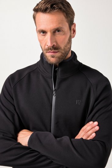 JAY-PI FLEXNAMIC® Golf Sweat Jacket with Zipper Black - Abbigliamento sportivo & Outdoor - Abbigliamento Sportivo Uomo Taglie Forti