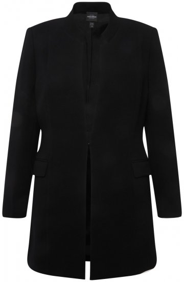 Ulla Popken 823318 Blazer con collo alto Nero - Blazer - Blazer Taglie Forti da Donna