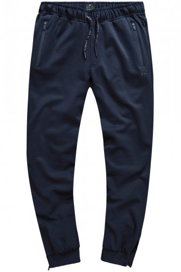 JAY-PI Tennis Tracksuit Pants Black - Pantaloni & pantaloncini tuta - Pantaloni Tuta Uomo Taglie Forti
