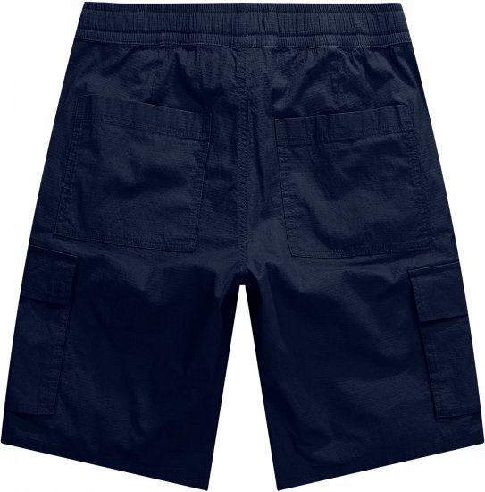 JP1880 Jay-Pi Flexnamic Bermuda Cargo Shorts Navy Blue - Abbigliamento sportivo & Outdoor - Abbigliamento Sportivo Uomo Taglie Forti