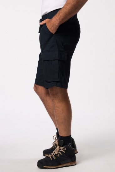 JP1880 Jay-Pi Flexnamic Bermuda Cargo Shorts Navy Blue - Abbigliamento sportivo & Outdoor - Abbigliamento Sportivo Uomo Taglie Forti