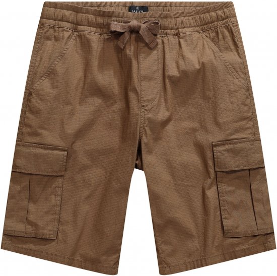 JP1880 Jay-Pi Flexnamic Bermuda Cargo Shorts Copper Brown - Abbigliamento sportivo & Outdoor - Abbigliamento Sportivo Uomo Taglie Forti