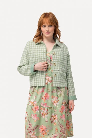 Ulla Popken 823536 Giacca Bianco - Giacche - Giacche taglie forti da donna