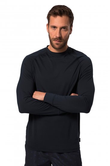 JP1880 Jay-Pi UV Protection Long Sleeve Swimming Top Navy Blue - Abbigliamento sportivo & Outdoor - Abbigliamento Sportivo Uomo Taglie Forti