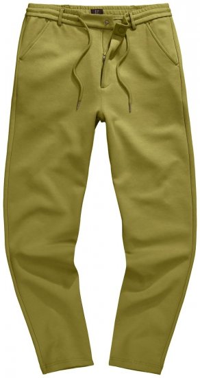JP1880 New York Flexnamic Pantaloni in jersey con elastico in vita Verde - Abiti - Abiti da Uomo Taglie Forti