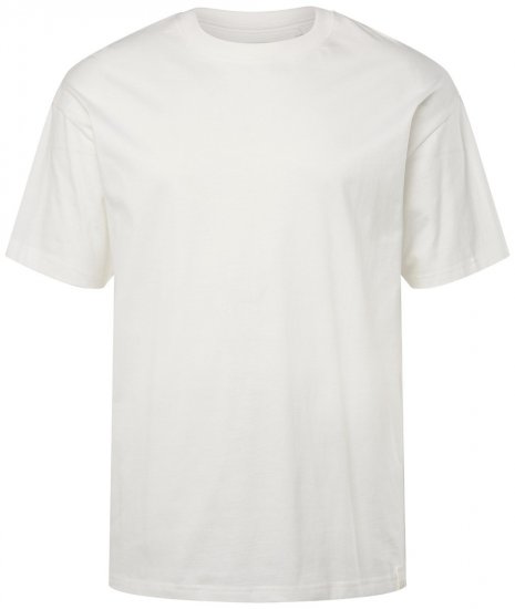 STHUGE 824720 T-shirt oversize Bianco sporco - Magliette - Magliette Uomo Taglie Forti