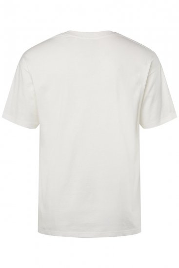 STHUGE 824720 T-shirt oversize Bianco sporco - Magliette - Magliette Uomo Taglie Forti