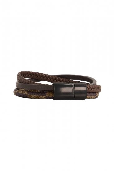 JP1880 824904 Bracciale extra lungo Marrone mogano - Gioielli - 