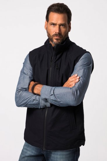 JP1880 825144 Gilet stretch Blu scuro - Giubbotti - Giubbotti Uomo Taglie Forti