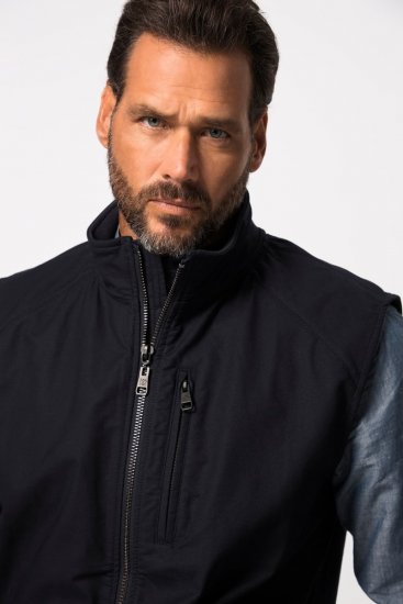 JP1880 825144 Gilet stretch Blu scuro - Giubbotti - Giubbotti Uomo Taglie Forti