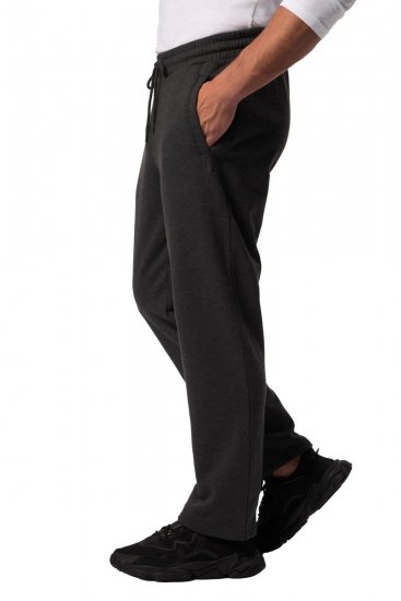 JP1880 825206 Pantaloni della tuta con vestibilità pancia Grigio scuro melange - Pantaloni & pantaloncini tuta - Pantaloni Tuta Uomo Taglie Forti