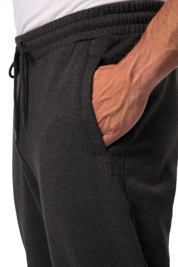 JP1880 825206 Pantaloni della tuta con vestibilità pancia Grigio scuro melange - Pantaloni & pantaloncini tuta - Pantaloni Tuta Uomo Taglie Forti
