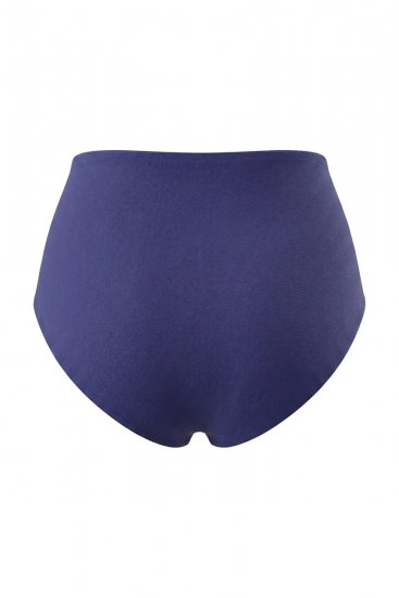 Ulla Popken 825676 Slip modellante a vita alta Blu reale - Intimo modellante - 
