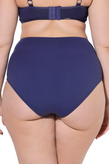 Ulla Popken 825676 Slip modellante a vita alta Blu reale - Intimo modellante - 