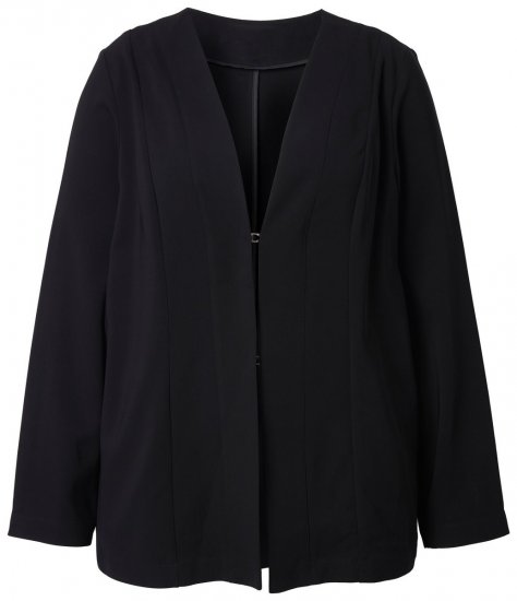Ulla Popken 825828 Giacca Nero - Giacche - Giacche taglie forti da donna