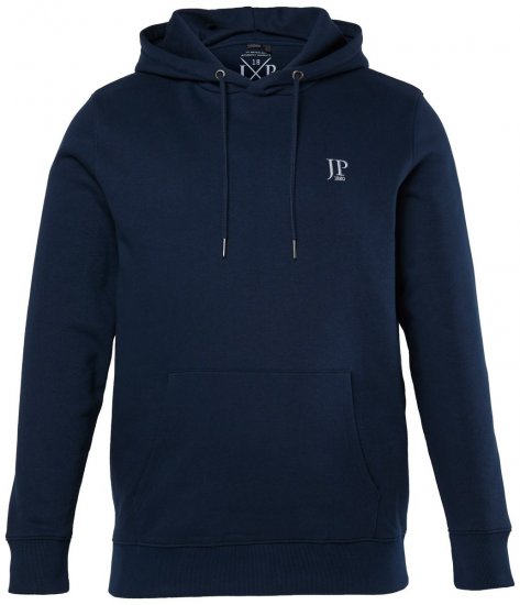 JP1880 825950 Felpa con cappuccio Blu scuro TALL - TALL felpe - Felpe TALL per uomo alto