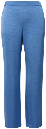 Ulla Popken 826163 Pantaloni da completo larghi Blu denim - Pantaloni in tessuto - Pantaloni ampi taglie forti donna