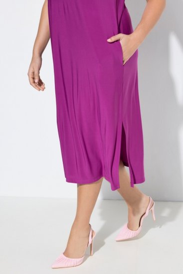 Ulla Popken 827908 Abito in jersey senza maniche Lilla - Abiti in jersey - 