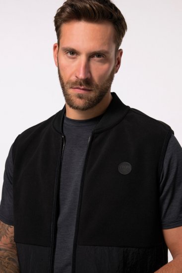 JP1880 Level 2 Double-Layer Fleece Vest Black - Abbigliamento sportivo & Outdoor - Abbigliamento Sportivo Uomo Taglie Forti