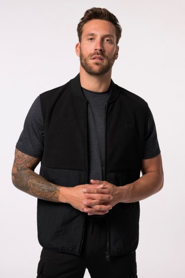 JP1880 Level 2 Double-Layer Fleece Vest Black - Abbigliamento sportivo & Outdoor - Abbigliamento Sportivo Uomo Taglie Forti