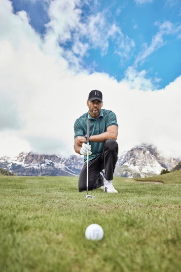 JP1880 Jay-Pi QuickDry Golf Polo Shirt Midnight Green - Polo - Polo Uomo Taglie Forti