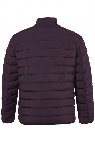 JP1880 828991 Giacca trapuntata con collo alto Prugna - Giubbotti - Giubbotti Uomo Taglie Forti