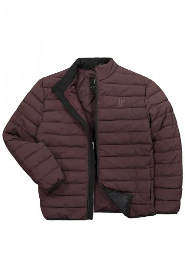 JP1880 828991 Giacca trapuntata con collo alto Prugna - Giubbotti - Giubbotti Uomo Taglie Forti