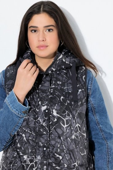 Ulla Popken 829120 Gilet resistente alle intemperie Antracite - Gilet - 