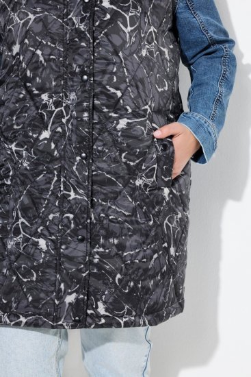 Ulla Popken 829120 Gilet resistente alle intemperie Antracite - Gilet - 