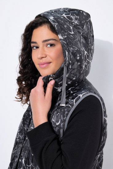 Ulla Popken 829120 Gilet resistente alle intemperie Antracite - Gilet - 
