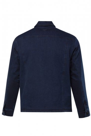 JP1880 829251 Giacca di jeans con fodera teddy Blu scuro - Giubbotti - Giubbotti Uomo Taglie Forti