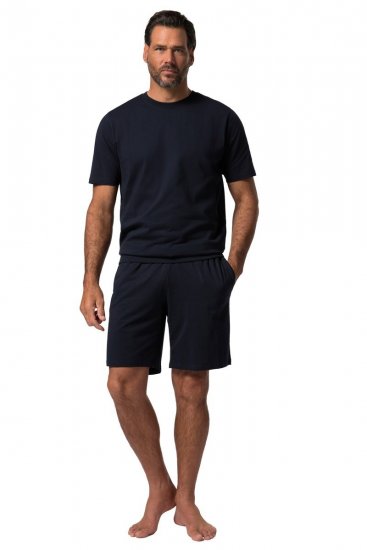 JP1880 829513 Pigiama modello corto bellyfit Blu scuro - Intimo & costumi da bagno - Intimo Taglie Forti Uomo
