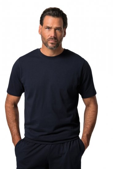 JP1880 829513 Pigiama modello corto bellyfit Blu scuro - Intimo & costumi da bagno - Intimo Taglie Forti Uomo