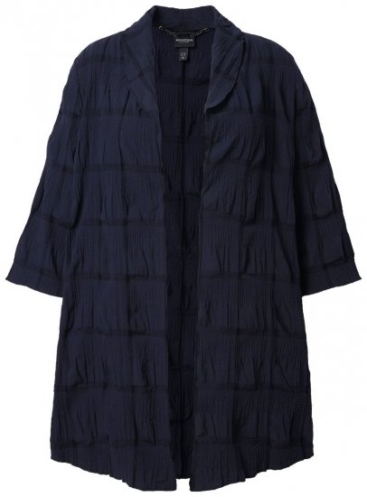 Ulla Popken 829575 Giacca Blu scuro - Giacche - Giacche taglie forti da donna
