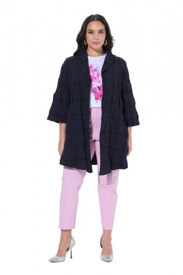 Ulla Popken 829575 Giacca Blu scuro - Giacche - Giacche taglie forti da donna
