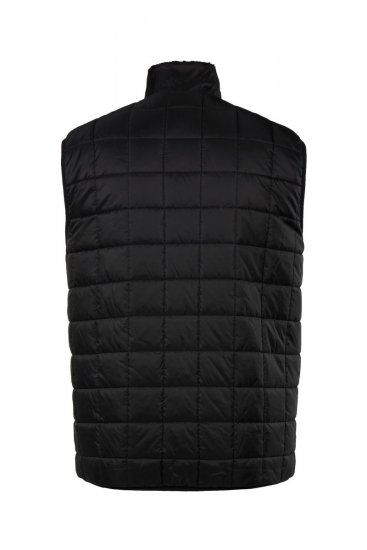 Jay-Pi 829716 Gilet reversibile con teddy Nero - Giubbotti - Giubbotti Uomo Taglie Forti