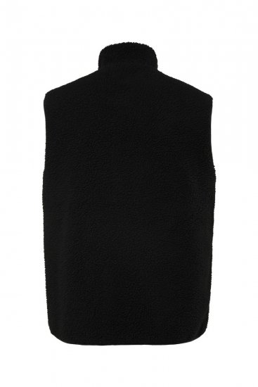 Jay-Pi 829716 Gilet reversibile con teddy Nero - Giubbotti - Giubbotti Uomo Taglie Forti
