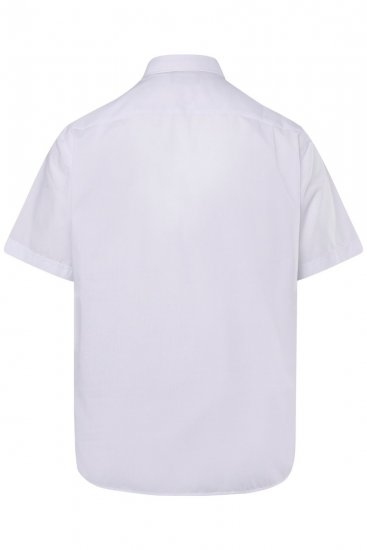 Men+ 756 Camicia business manica corta con collo classico Bianco - Camicie - Camicie Taglie Forti Uomo
