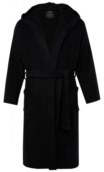 JP1880 Bathrobe Terry Black - Intimo & costumi da bagno - Intimo Taglie Forti Uomo