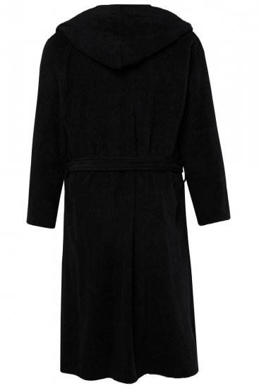 JP1880 Bathrobe Terry Black - Intimo & costumi da bagno - Intimo Taglie Forti Uomo