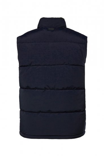 JP1880 831193 Gilet con fodera teddy Blu scuro - Giubbotti - Giubbotti Uomo Taglie Forti